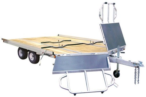 a desk with a computer on a table