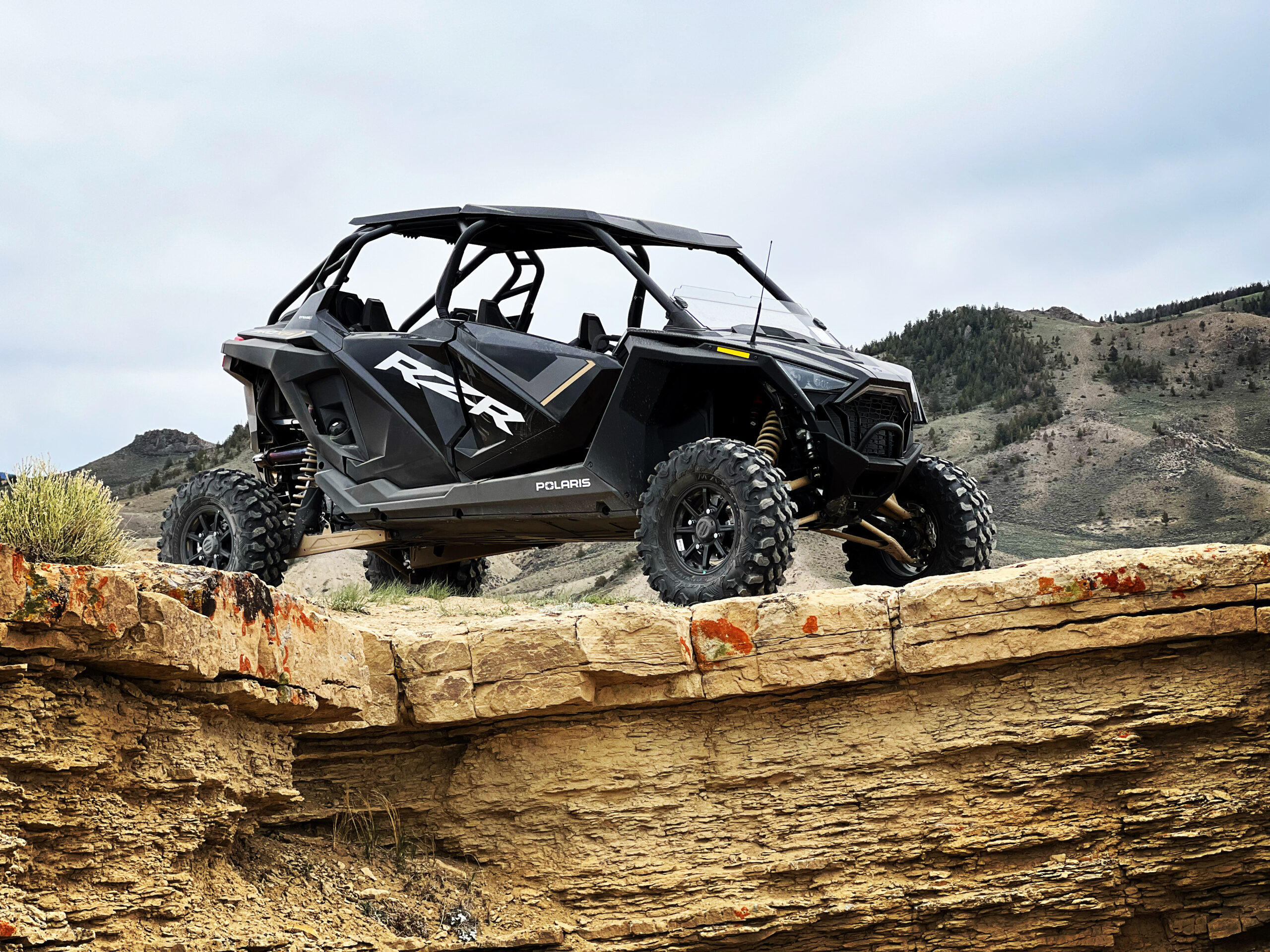 Polaris RZR riding in open terrain near Kremmling, Colorado