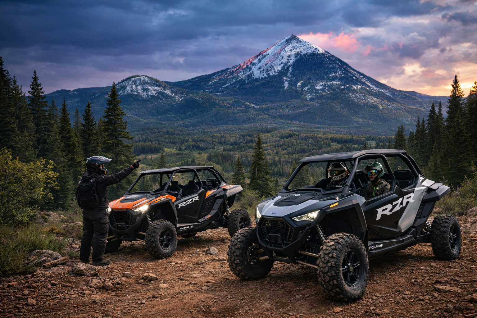 North Routt remote mountain riding near Clark Colorado