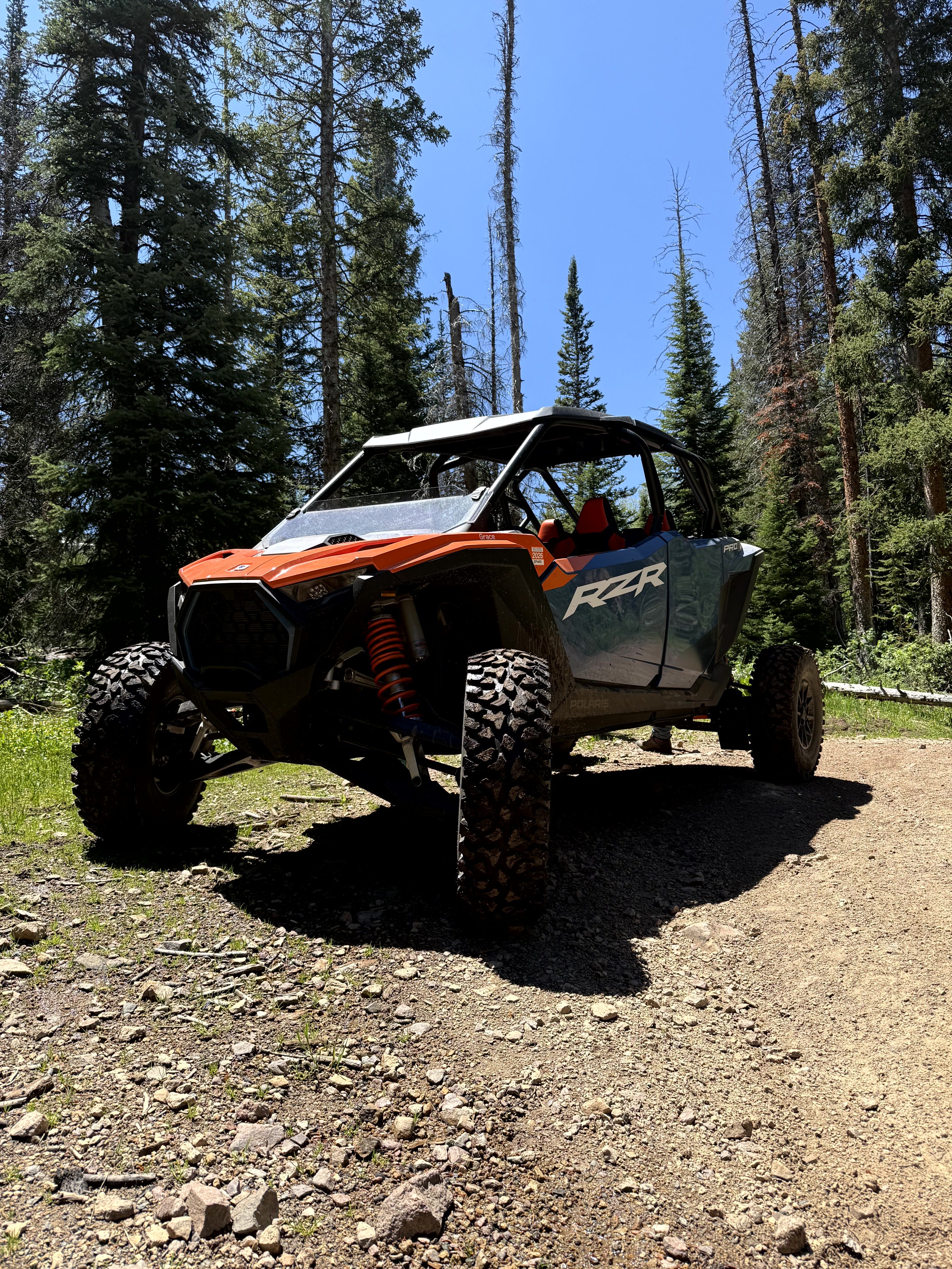 Kremmling open terrain RZR riding in Colorado