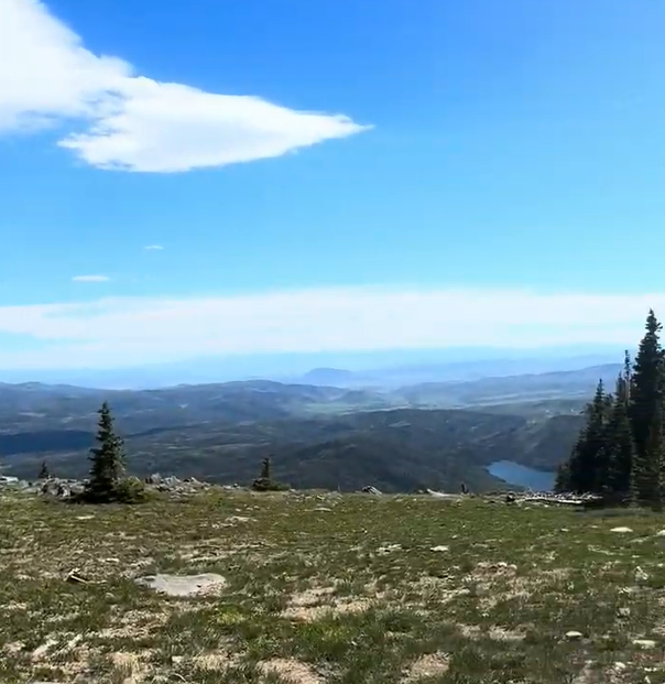 High country scenery near Farwell Mountain in North Routt Colorado